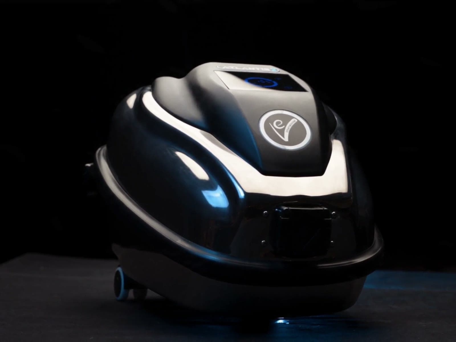 EV Atlantis X on a dark stage