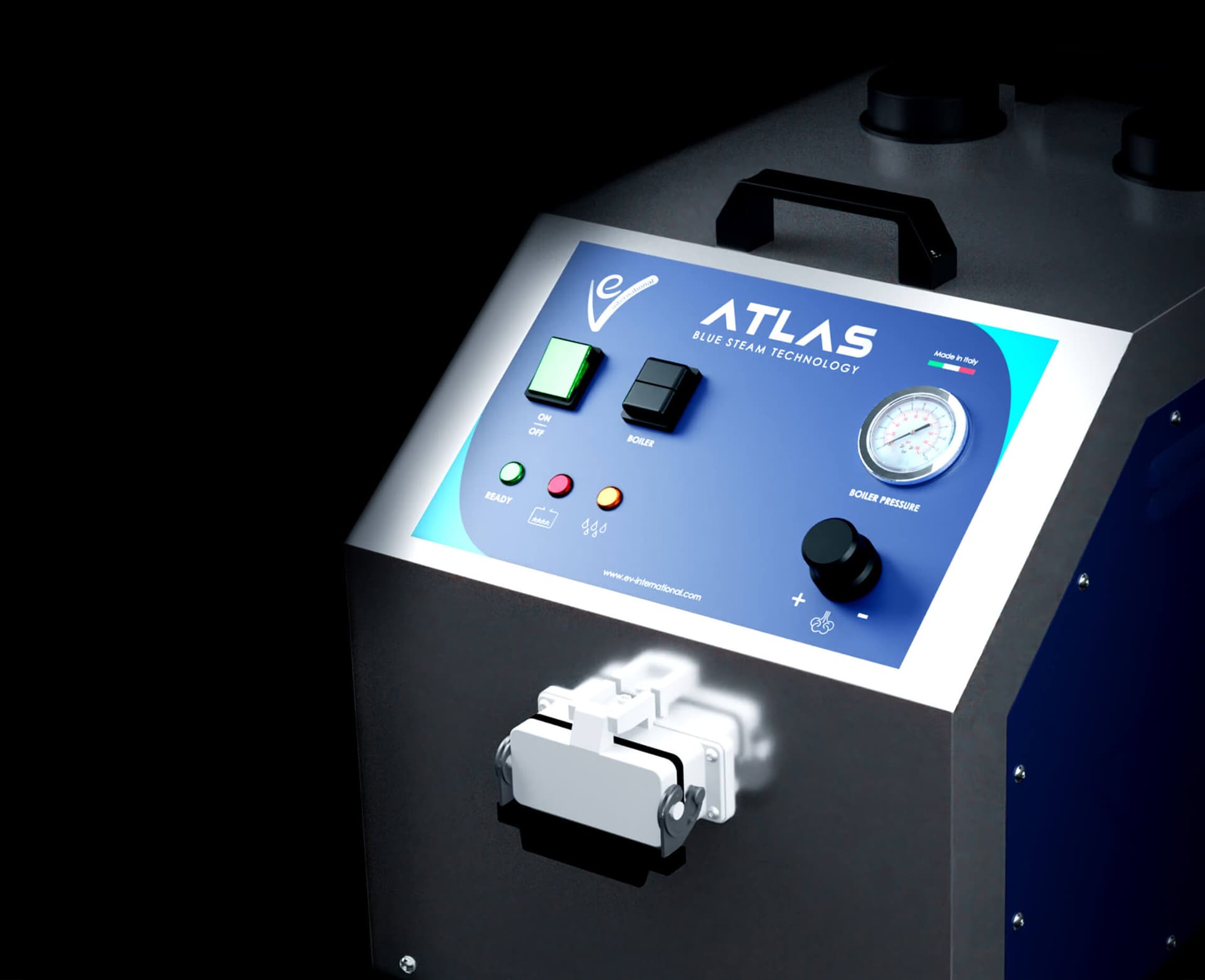 EV Atlas steam cleaner